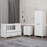 Garaj Home Elegant Yıldız 2 Bebek Odası Takımı - Gri
