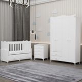 Garaj Home Elegant Yıldız 4 Bebek Odası Takımı - Beyaz