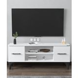 Garaj Home Raflı Tv Sehpası Beyaz