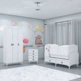 GarajHome Sude Asansörlü Yıldız 3 Kapaklı Bebek Odası Takımı