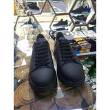Garajmen Siyah Mat Deri Su Geçirmez Comfort Mevsimlik-Kışlık Erkek Sneaker ayakkabı