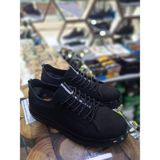 Garajmen Siyah Nubuk Deri Su Geçirmez Comfort Mevsimlik-Kışlık Lastik Bağcık Erkek Sneaker Ayakkabı