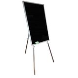 Garanti 50X70 cm Teleskopik Ayaklı Siyah Yazı Tahtası