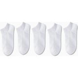 Garanti Çorap Düz Beyaz Unisex Patik 5 Li - Çok Renkli - 35 - 40
