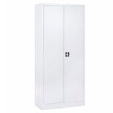 Garanti Metal Tam Boy Açık Gri Metal 198 cm Klasör Dolabı
