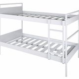 Garanti Ofis Metal 198x98x150 Ölçülerinde 40x40 Profil Kalınlığındal Çift Katlı Ranza
