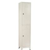 Garanti Ofis Metal 41x40x200 cm İkili Yarım Kapılı Soyunma Dolabı