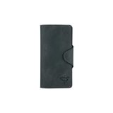 Garbalia Axel Crazy Siyah Deri Unisex Portföy Cüzdan