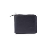 Garbalia Carole Lacivert Deri Unisex Cüzdan