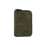 Garbalia Fargo Vintage Yeşil Deri Unisex Cüzdan
