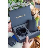 Garbalia Hakiki Erkek Kemer + Fermuarlı Cüzdan Seti
