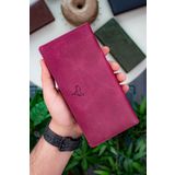 Garbalia Hamburg Bordo Unisex Cüzdan