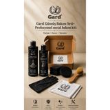 Gard Gümüş Bakım Seti - Gümüş Şampuanı 240 ml + Gümüş Cilası 125 ml + Profesyonel Metal Bakım Kiti (Fırça, Eldiven, Sünger, Bez)