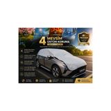 Gard Oto Oto Güneşlik Araç Dolu Brandası 4 Mevsim Her Hava Şartına Dayanıklı Otomabil Yarım Brandası Suv Model 4katmanlı - Gri