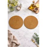 Garden Art Home Halo Amerikan Servisi 2'Li Set Bej