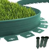 Garden Çim Ayırıcı 15 M Yeşil Çim Sınırlayıcı Taş Toprak Ayıracı Çim Ayracı Çim Ayırıcı Bariyeri