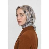 Garden Desen Organik Eşarp Bej