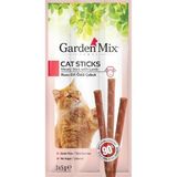 Garden Mix 3x5 gr 10'lu Kuzu Etli Kedi Stick Ödülü