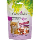 Garden Mix 60 gr Gurme Kedi Ödülü Düşük Yağlı ve Kolay Sindirilebilir Lezzetli Ödül