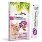 Garden Mix Biyotin ve Somonlu Krema 5x15 gr Kedi Ödül Maması
