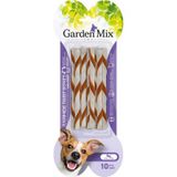 Garden Mix Dana Etli Burgu Çubuk Deri Kemik Köpek Ödülü (10'lu)