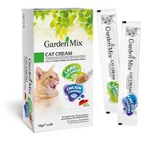 Garden Mix Gardenmix Tavuklu ve Kuzu Etli 24X15 gr Krema Kedi Ödül Maması