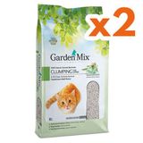 Garden Mix İnce Taneli Topaklaşan Marsilya Sabunlu Doğal 10x2 lt Kedi Kumu