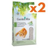 Garden Mix Kalın Taneli Topaklaşan Marsilya Sabunlu Doğal 10x2 lt Kedi Kumu