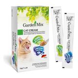 Garden Mix Kedi Kreması Tavuk+Kuzu 15 Gr x 24 Adet Kedi Ödül Maması