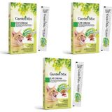 Garden Mıx Kuzu Etli Kedi Otlu Kedi Ödül Kreması (15 gr x 5) x 3 Paket