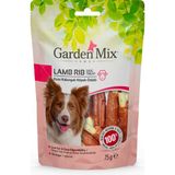 Garden Mix Kuzu Kaburgalı Köpek Ödülü 75 gr - 12 Adet - Renkli