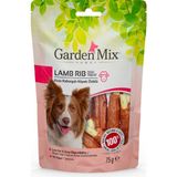 Garden Mix Kuzu Kaburgalı Köpek Ödülü 75 gr Sptgl - 12 Adet - Renkli