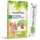 Garden Mix Kuzu Otlu 5x15 gr Ek Besin ve Kedi Ödül Kreması