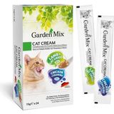 Garden Mix Kuzulu ve Tavuklu Krema 24x15 gr Kedi Ödül Maması
