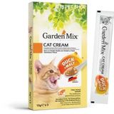 Garden Mix Malt ve Ördekli Krema 11 Adet 5x15 gr Kedi Ödül Maması