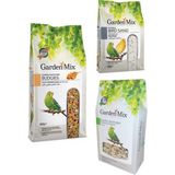 Garden Mix Muhabbet Kuşu Bakım Seti Ballı Kuş Yemi 1 kg + Kuş Kondisyon Yemi + Kuş Kumu 3'lü