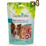 Garden Mix Ördek Etli Yumuşak Köpek Ödülü 75 gr x 4 Adet