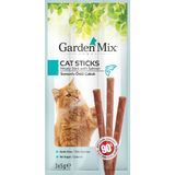 Garden Mix Somonlu Tahılsız Kedi Ödül Çubuğu 3X5 Gr