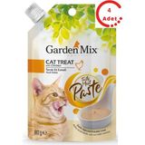 Garden Mix Tavuk Eti Ezmeli Kedi Ödülü 80 gr x 4 Adet