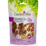Garden Mix Tavuk Ördek ve Balkabaklı Dambıl Köpek Ödülü 75 gr Sptgl - 12 Adet - Renkli