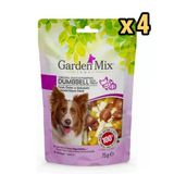 Garden Mix Tavuk Ördek Ve Balkabaklı Dambıl Köpek Ödülü 75 Gr X 4 Adet