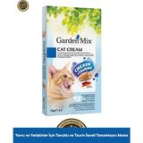 Garden Mix Tavuk Taurine Kedi Krema Ödül Maması 5X15 gr