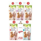 Garden Mix Tom&Jerrypetshop-15 Paket Stick Kedi Ödülü 30x5 Gr(Dana,Kuzu,Ciğer,Tavuk,Somon)