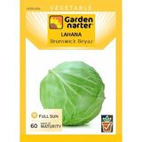Garden Narter Beyaz Lahana Tohumu Doğal Organik Tohum Pakette 2 Gr 500 Tohum - 19 Adet