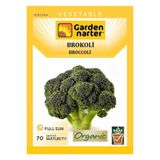 GARDEN NARTER Brokoli Tohumu Doğal Organik Brokoli Tohumu Pakette 50 Tohum
