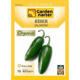 Garden Narter Jalapeno Acı Biber Tohumu Doğal Organik Tohum Pakette 100 Tohum - 21 Adet