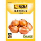 Garden Narter Kuru Soğan Tohumu Doğal Organik Tohum Pakette 10 gr 2500 Tohum + Sebze Tohumu - 24 Adet