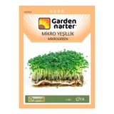 GARDEN NARTER Mikro Yeşillik Için Microgreen Organik Chia Tohumu Mikro Filiz Tohumu 15 gr 10000 Tohum