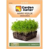 Garden Narter Mikro Yeşillik Için Microgreen Organik Dereotu Tohumu Mikro Filiz Tohumu 10 gr 7000 Tohum - 1 Adet