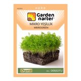 GARDEN NARTER Mikro Yeşillik Için Microgreen Organik Dereotu Tohumu Mikro Filiz Tohumu 10 gr 7000 Tohum